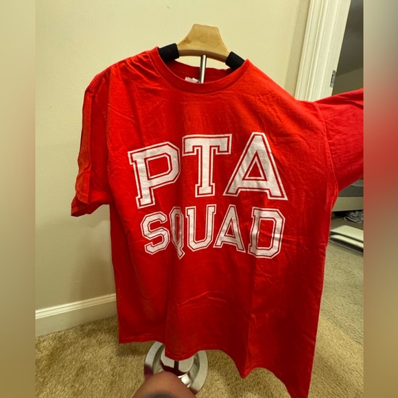 Red PTA Squad T-Shirt - Picture 1 of 3